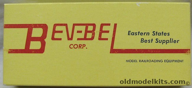Bev-Bel 1/87 A.A.R. 40 Foot Box Car UP Union Pacific 'Road of the Streamliners & Serves the West' - HO Craftsman Kit, 138 plastic model kit